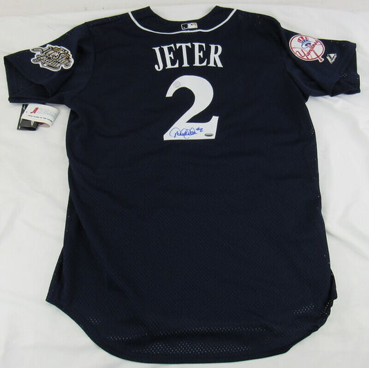 Derek Jeter Signed Auto Autograph Jersey Steiner COA