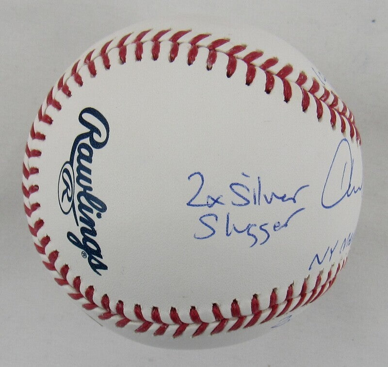 Howard Johnson Signed Auto Autograph Rawlings Baseball w/ Insc JSA Witness