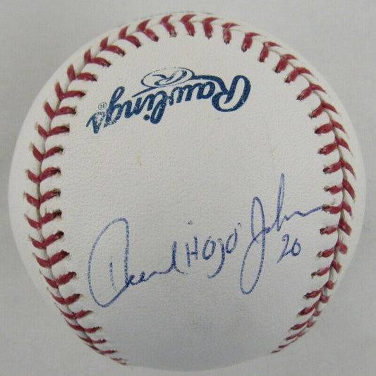 Howard Johnson Signed Auto Autograph Rawlings Baseball B103