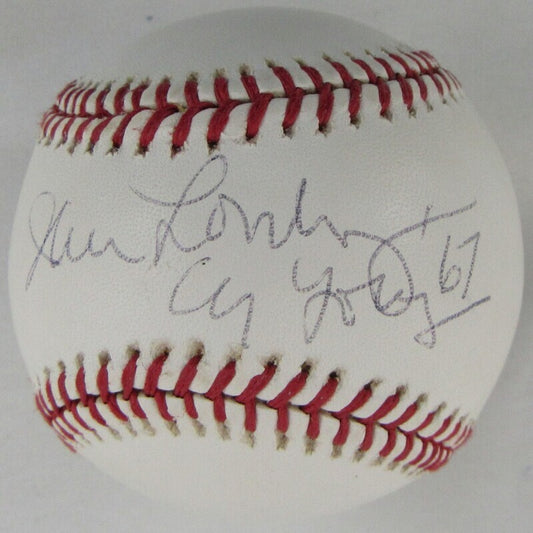 Jim Lonborg Signed Auto Autograph Rawlings Baseball B104