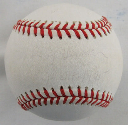 Billy Herman Signed Auto Autograph Rawlings Baseball B93