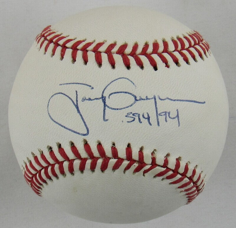 Tony Gwynn Signed Auto Autograph Rawlings Baseball JSA AS32117