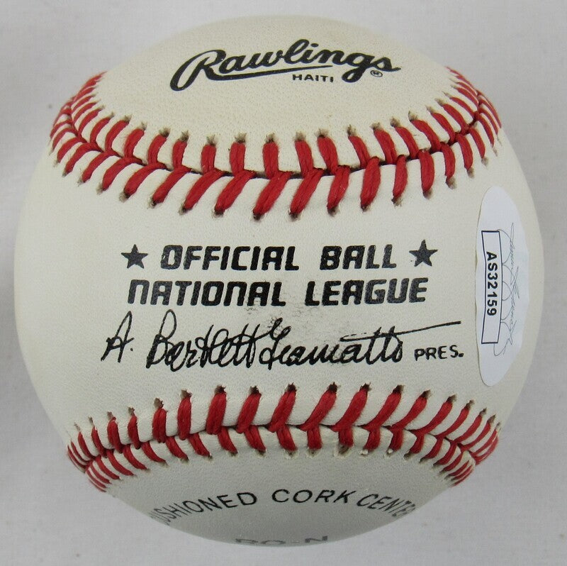 Billy Herman Auto Autograph Rawlings Baseball JSA AS32159