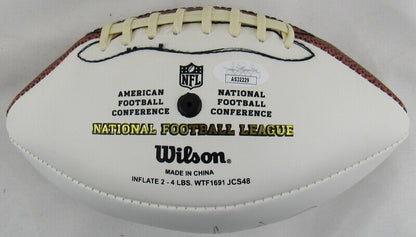 Joe Namath Harry Carson Signed Auto Autograph Wilson NFL Football JSA AS32229