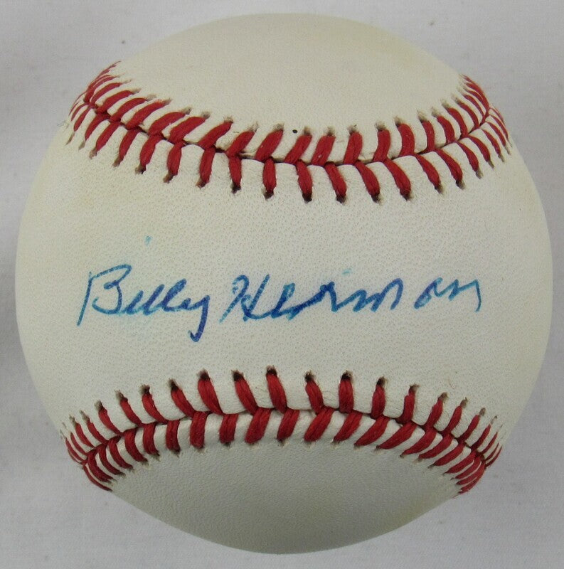 Billy Herman Auto Autograph Rawlings Baseball JSA AS32151