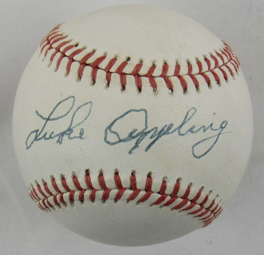 Luke Appling Signed Auto Autograph Rawlings Baseball JSA AS32090