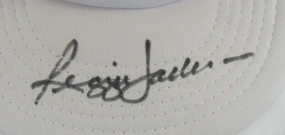 Reggie Jackson Signed Auto Autograph 1996 Upper Deck Baseball Hat JSA AS04928