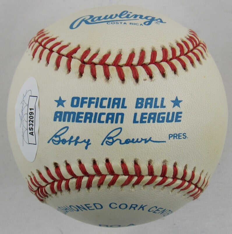 Bob Lemon Signed Auto Autograph Rawlings Baseball JSA AS32091