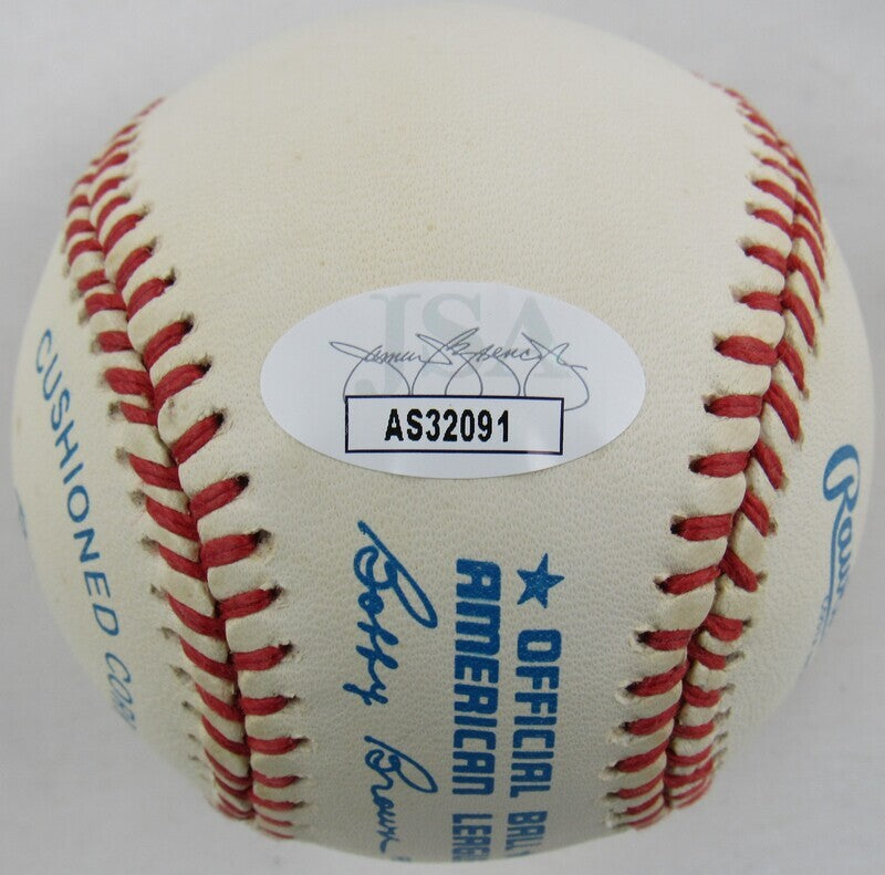 Bob Lemon Signed Auto Autograph Rawlings Baseball JSA AS32091