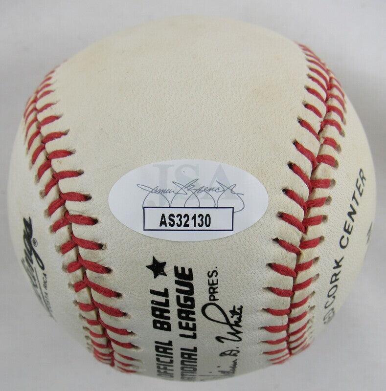 Al Barlick Signed Auto Autograph Rawlings Baseball JSA AS32130