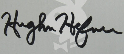 Hugh Hefner Signed Auto Autograph Book JSA AS04933