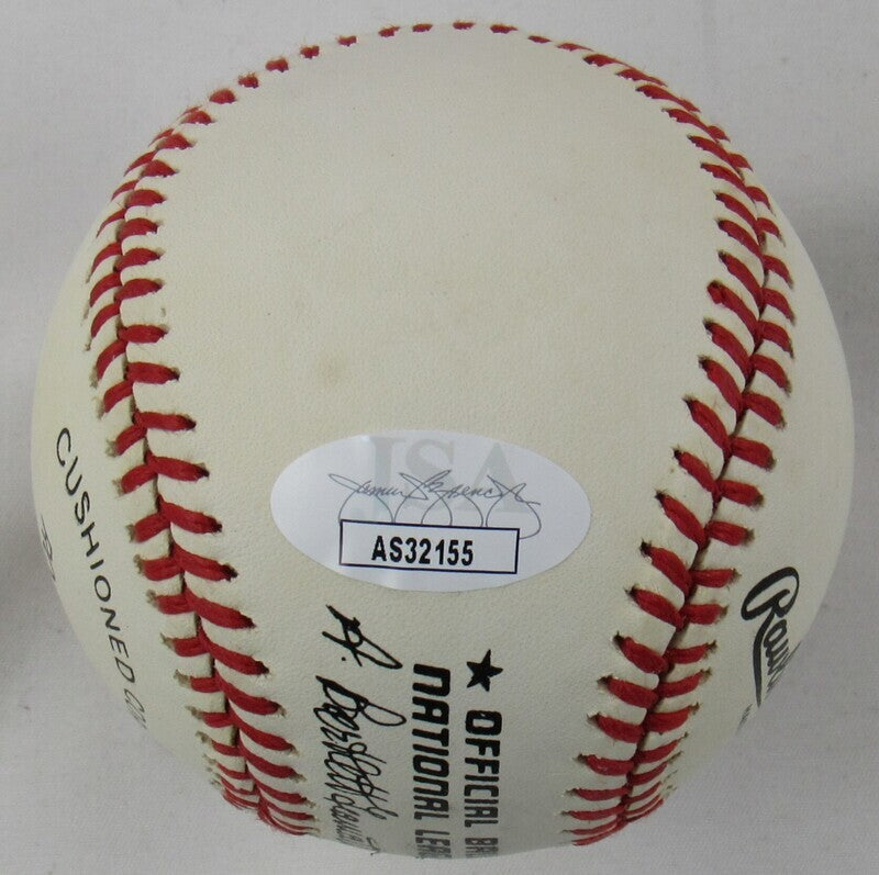 Billy Herman Signed Auto Autograph Baseball JSA AS32155