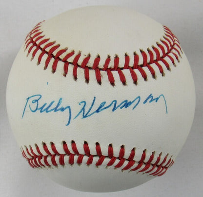 Billy Herman Signed Auto Autograph Baseball JSA AS32155