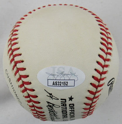 Billy Herman Signed Auto Autograph Baseball JSA AS32152