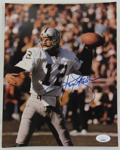 Ken Stabler Signed Auto Autograph 8x10 Photo JSA COA