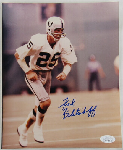 Fred Biletnikoff Signed Auto Autograph 8x10 Photo JSA COA