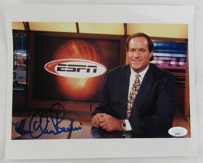 Chris Berman Signed Auto Autograph 8x10 Photo JSA AS04910