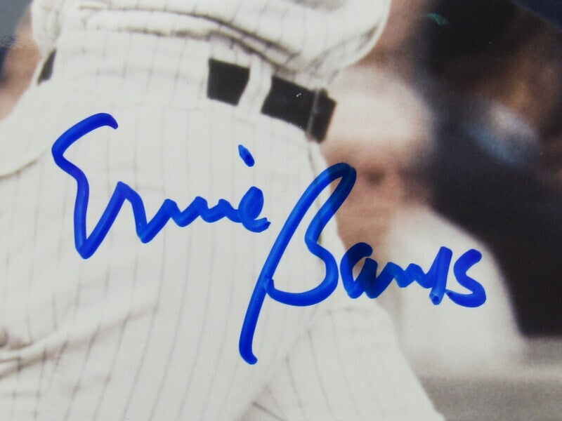 Ernie Banks Signed Auto Autograph 8x10 Photo JSA Certified