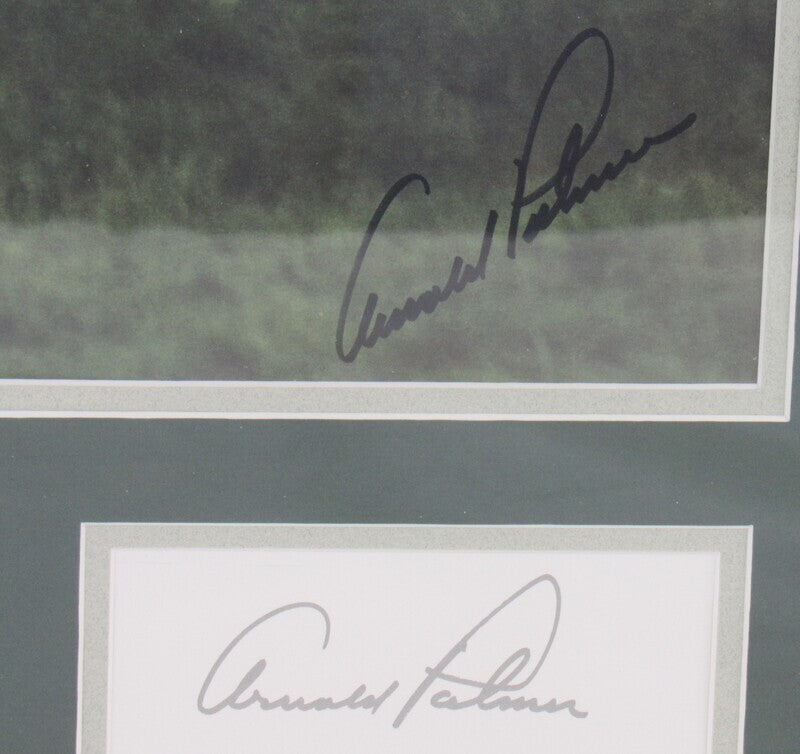 Arnold Palmer Signed Photo Auto Autograph Framed Print JSA AS04959