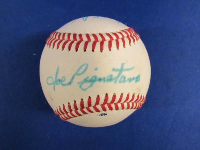 Art Shamsky Joe Pignatano Signed Auto Autograph Little League Baseball B91