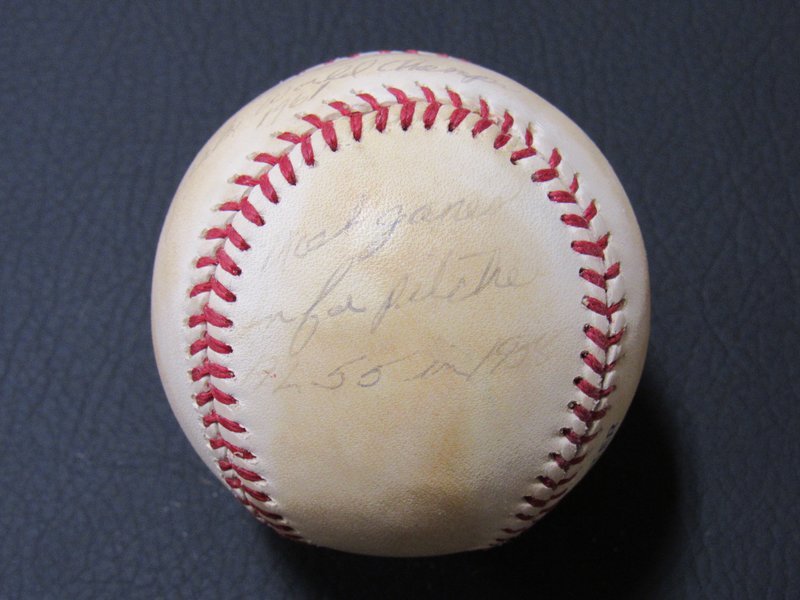 Tex Clevenger Signed Auto Autograph Rawlings OAL Baseball w/ Inscription B97