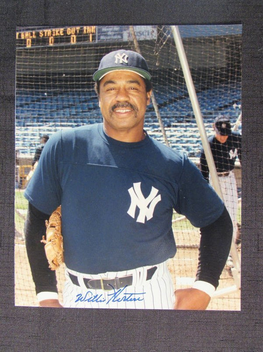 Willie Horton Signed Auto Autograph 8x10 Photo