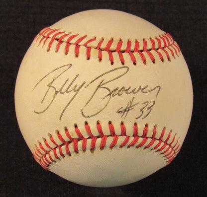 Bob Brower Signed Auto Autograph Rawlings Baseball B93