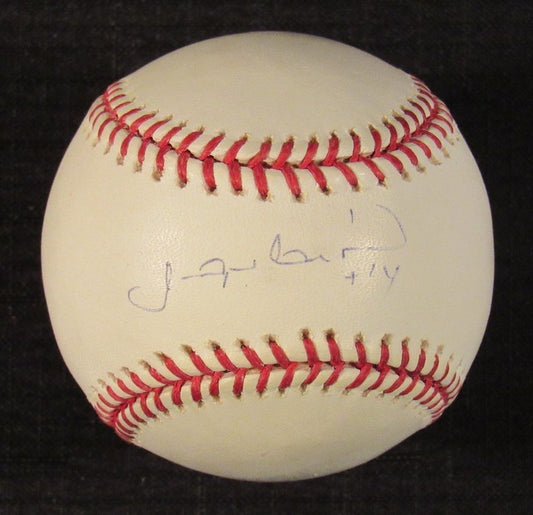 Miguel Cairo Signed Auto Autograph Rawlings Baseball B101