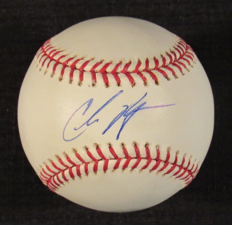 Chris Britton Signed Auto Autograph Rawlings Baseball B106