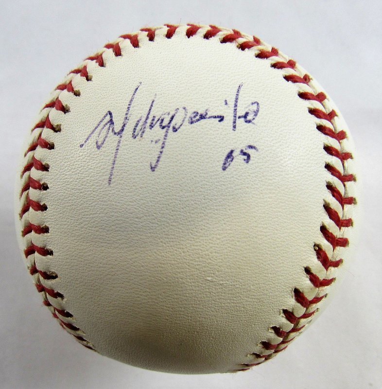 Adrian El Duquecito Hernandez Signed Auto Autograph Rawlings Baseball B95