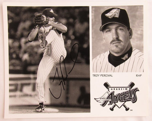 Troy Percivial Signed Auto Autograph 8x10 Photo