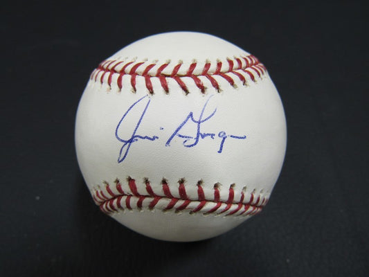 Jim Gosgar Signed Auto Autograph Rawlings OML Baseball B120
