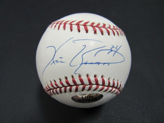 Kris Benson Signed Auto Autograph Rawlings OML Baseball B123