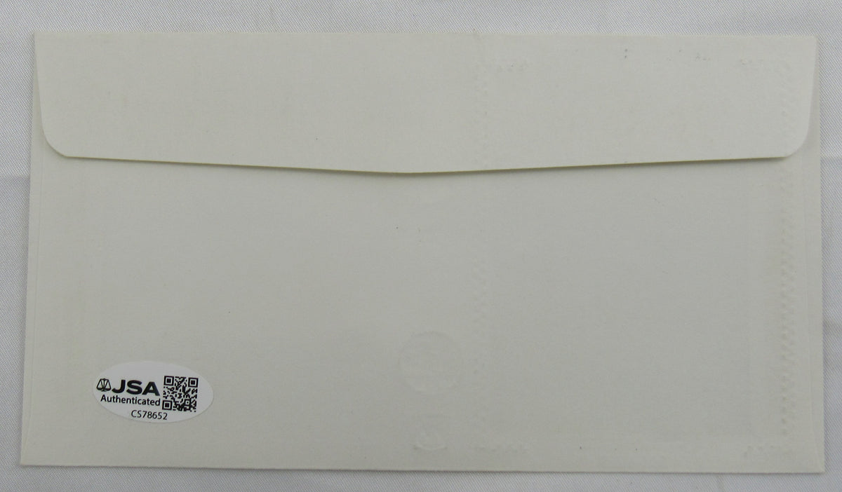 Don Mattingly Signed Cachet Auto Envelope JSA CS78652