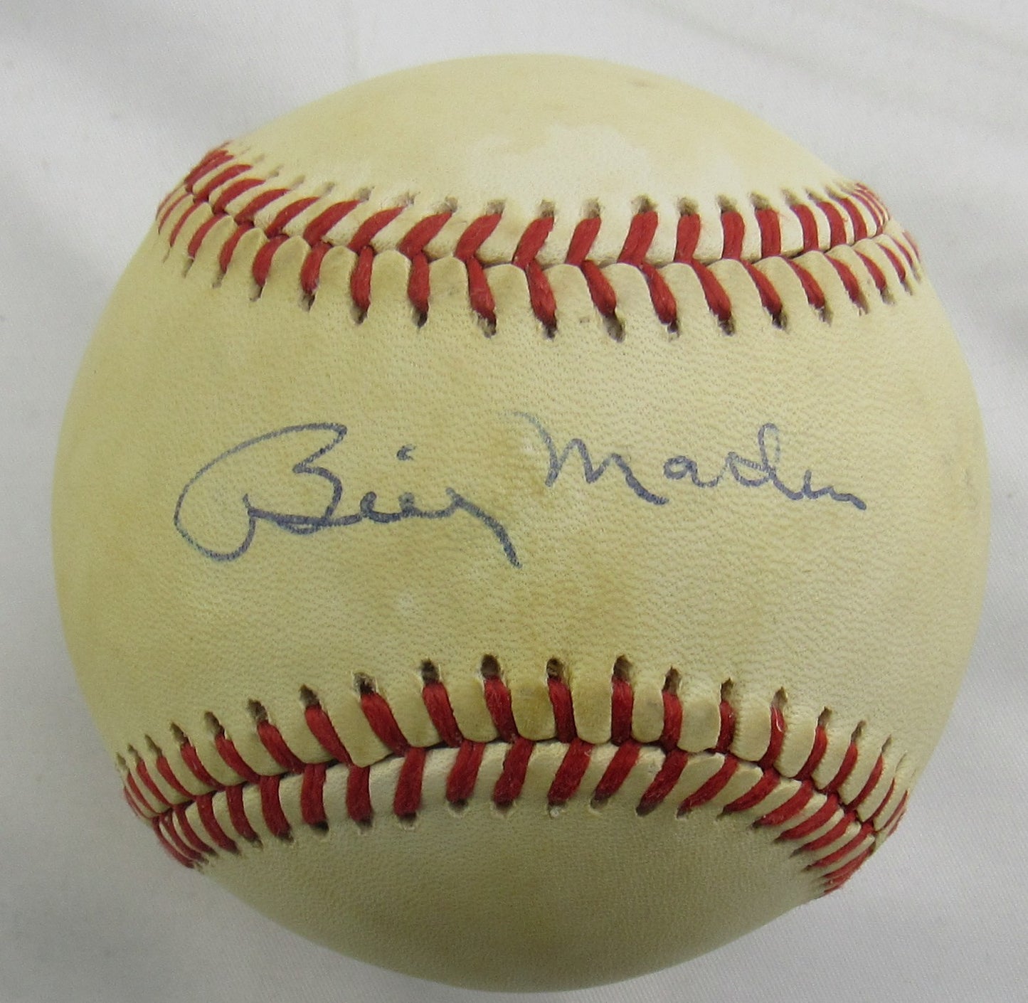 Billy Martin Signed Auto Rawlings Baseball JSA LOA ZZ77762