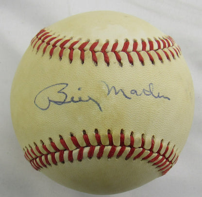 Billy Martin Signed Auto Rawlings Baseball JSA LOA ZZ77762