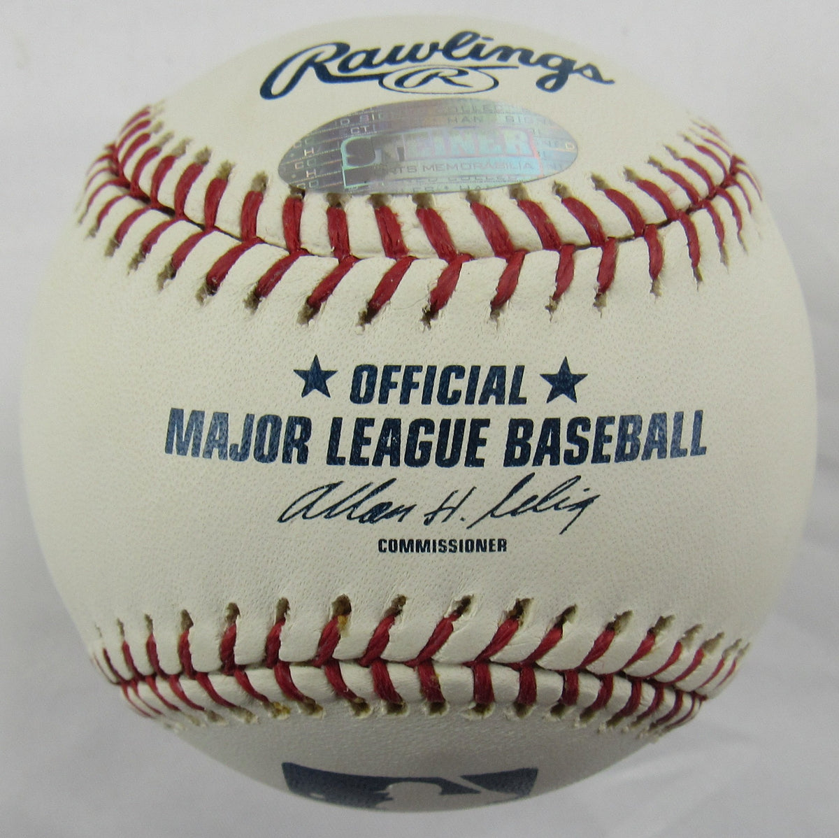 Mickey Rivers Signed Auto Rawlings Baseball Steiner Hologram