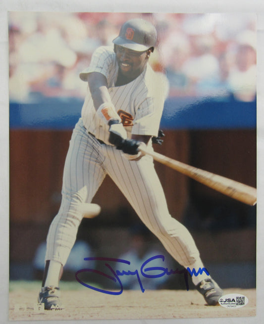 Tony Gwynn Signed Auto 8x10 Photo JSA CK76432