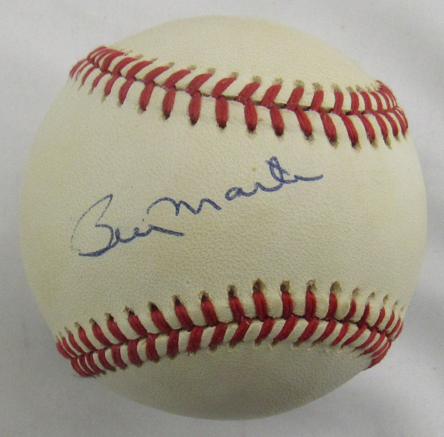 Billy Martin Signed Auto Rawlings Baseball JSA LOA ZZ77764