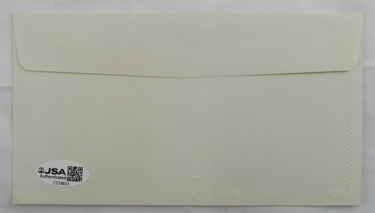 Pete Rose Signed Cachet Auto Envelope JSA CS78655