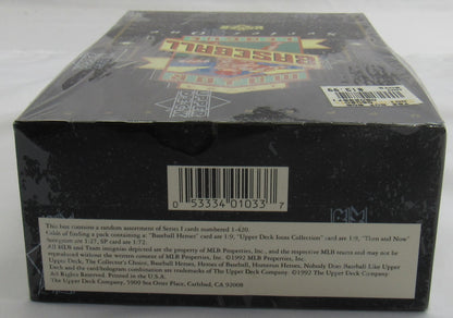 1993 Upper Deck Series One Baseball Wax Box - Mike Piazza, Inserts..