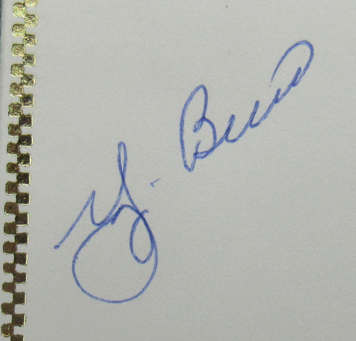 Yogi Berra Signed Cachet Auto Envelope JSA CS78657