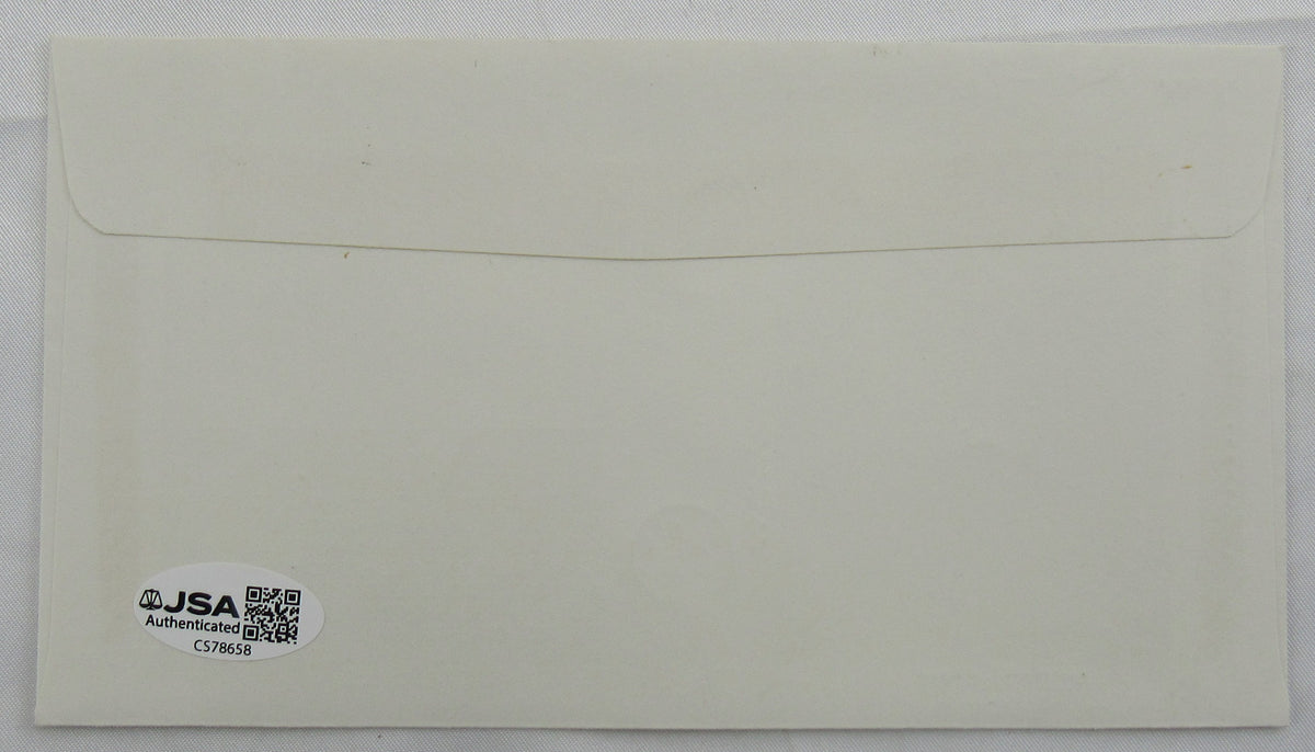 Whitey Ford Signed Cachet Auto Envelope JSA CS78658
