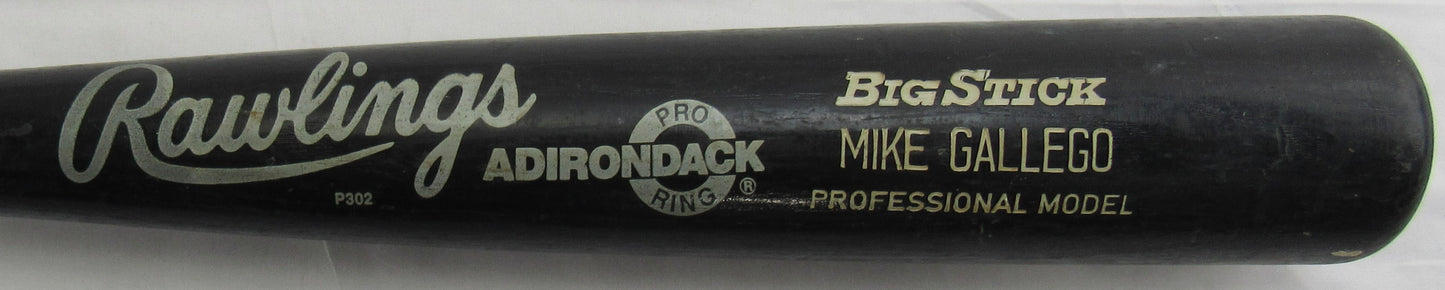 Mike Gallego Game Used Rawlings Auto Baseball Bat