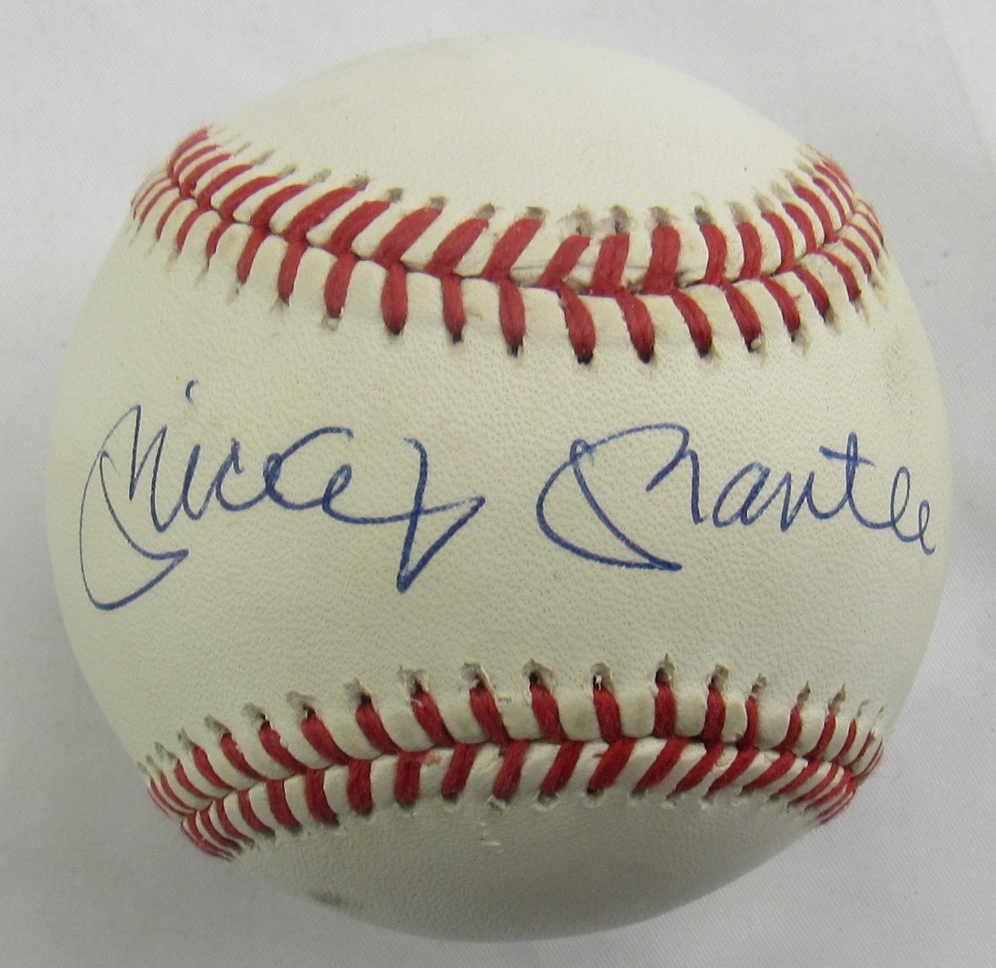 Mickey Mantle Signed Auto Rawlings Baseball JSA LOA ZZ77765