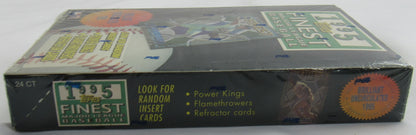 1995 Topps Finest Baseball Factory Sealed Hobby Wax Box 24 Packs