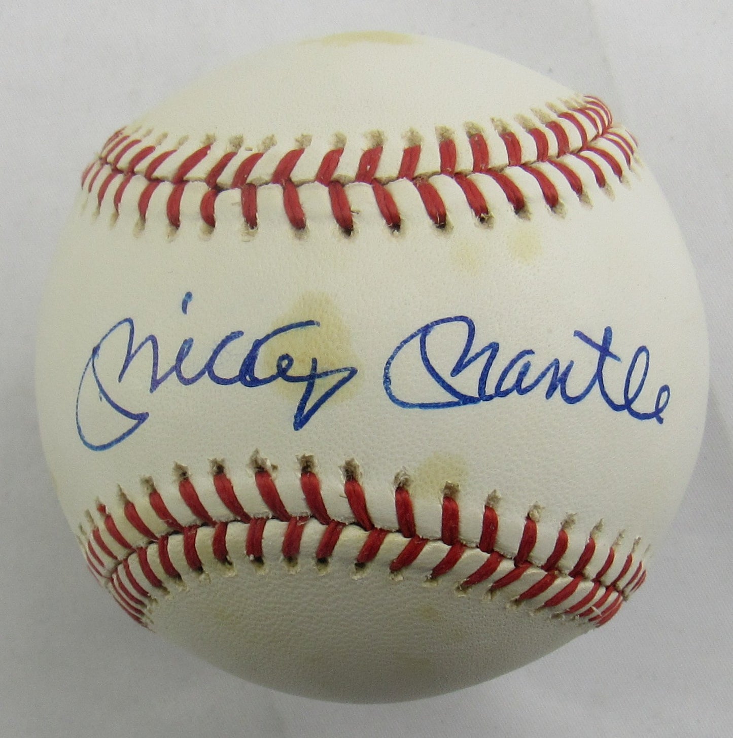 Mickey Mantle Signed Auto Rawlings Baseball JSA LOA ZZ77766