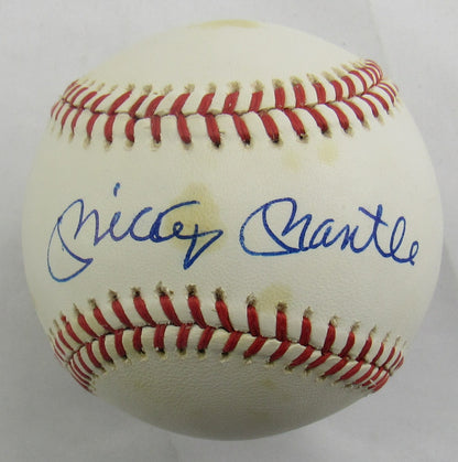 Mickey Mantle Signed Auto Rawlings Baseball JSA LOA ZZ77766