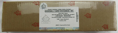 1986 Topps Baseball Factory Set - BBCE Wrapped!