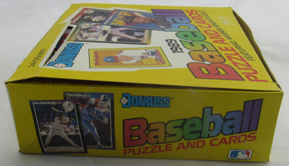 1989 Donruss Baseball Jumbo Wax Box 24ct